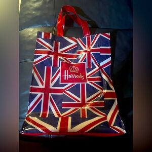 Harrods shopping tote